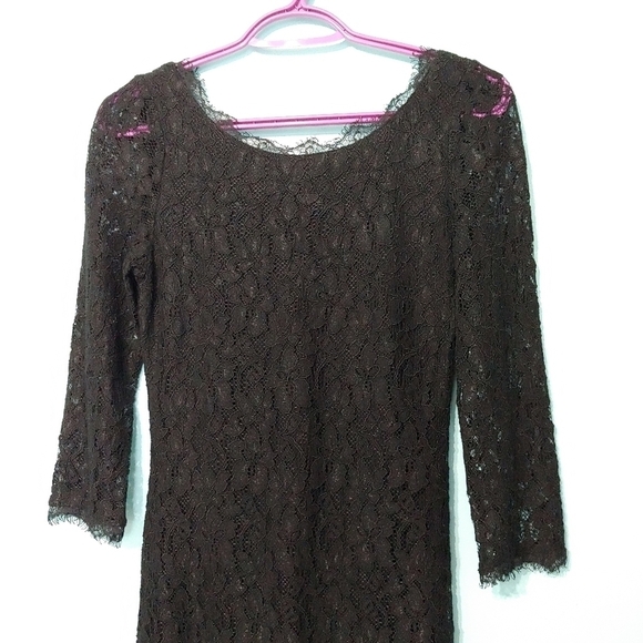 Aritzia Babaton Rafael Black Lace Dress - Picture 4 of 15